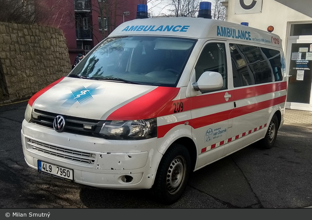 Jilemnice - Ambulance van Doornik - KTW 209