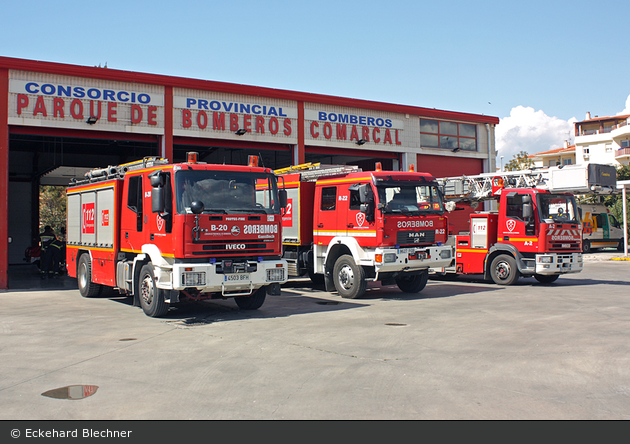 ES - Velez-Malaga - Bomberos - Teil des Fuhrparks