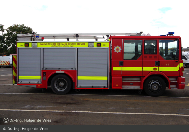 Coleshill - Warwickshire Fire and Rescue Service - PRL (a.D.)