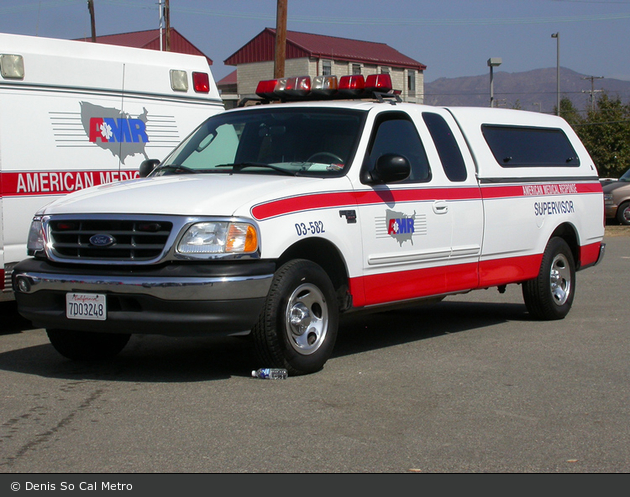 San Diego - American Medical Response - Supervisor - 03-582