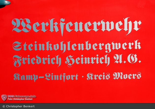 Kamp-Lintfort - WF Steinkohlenbergwerk Friedrich Heinrich - DL 25 (a.D.)
