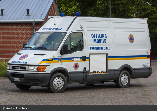 Vercelli - Protezione Civile - Werkstattwagen