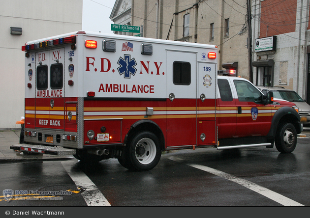 FDNY - EMS - Ambulance 189 - RTW