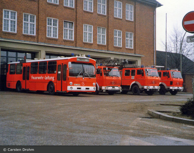 HH - BF Hamburg - F 22 Berliner Tor - LZ mit Befehlswagen (1985)