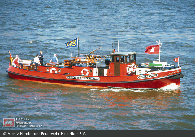 Hamburger Feuerwehrhistoriker Löschboot "Feuerwehr IV" (a.D.)
