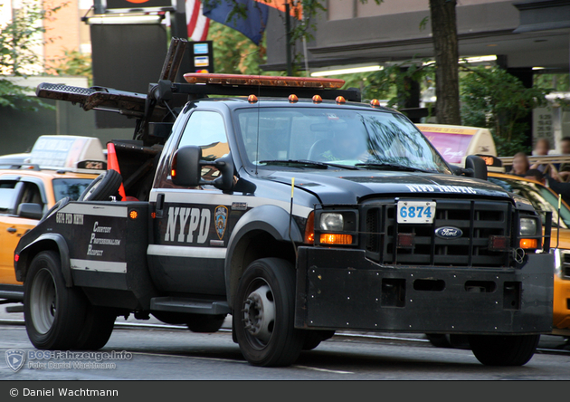 NYPD - Manhattan - Traffic Enforcement District - Tow-Truck 6874