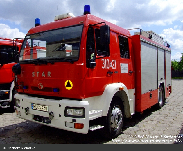 Łódź - PSP - TLF - 310E21 (a.D.)