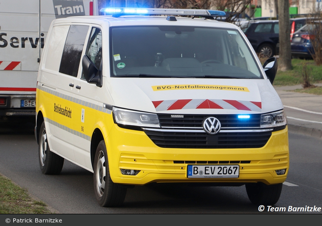 Berlin - Berliner Verkehrsbetriebe - Betriebsaufsicht (B-EV 2067)