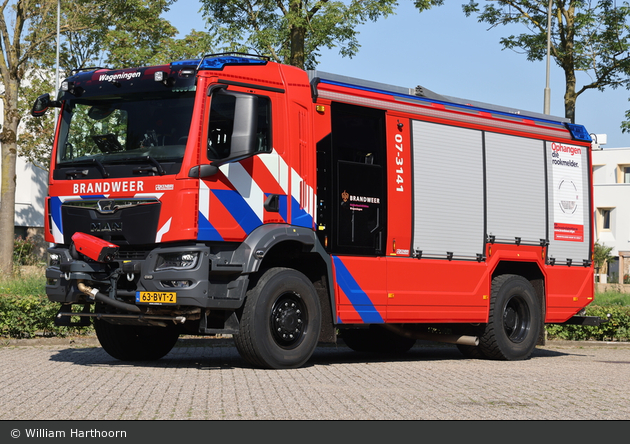 Wageningen - Brandweer - HLF - 07-3141