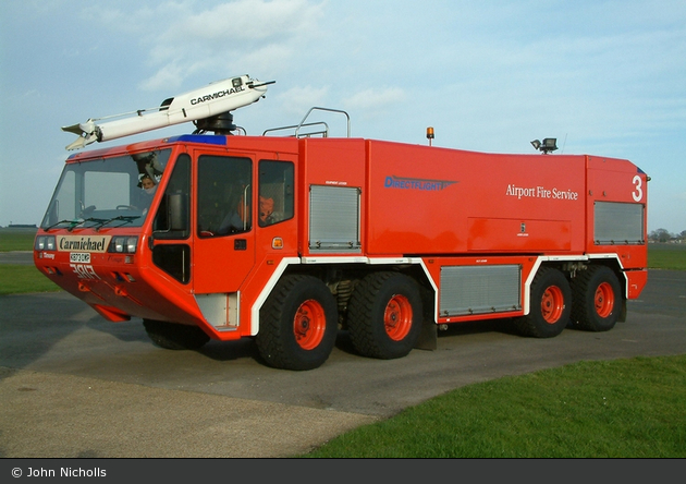 Bedfordshire - Cranfield Airport Fire & Rescue Service - Crash Rescue Tender (FLF)