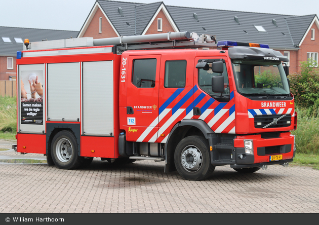 Steenbergen - Brandweer - HLF - 20-1631