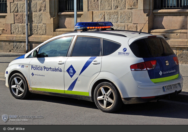 Barcelona - Policía Portuaria - FuStW - V-80