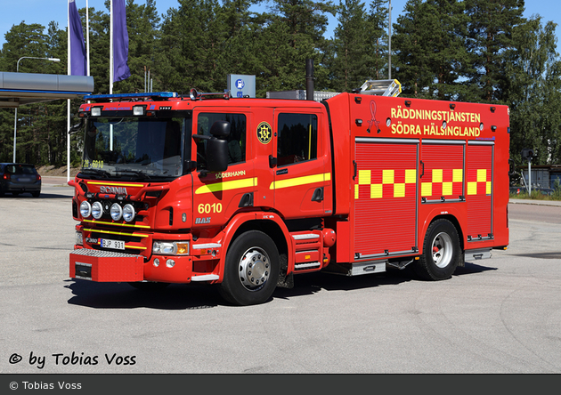 Söderhamn - Räddningstjänsten Södra Hälsingland - Släck-/Räddningsbil - 2 26-6010 (a.D.)