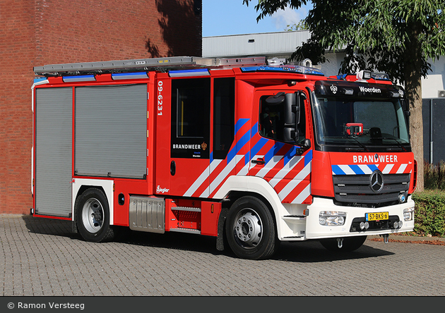 Woerden - Brandweer - HLF - 09-6231