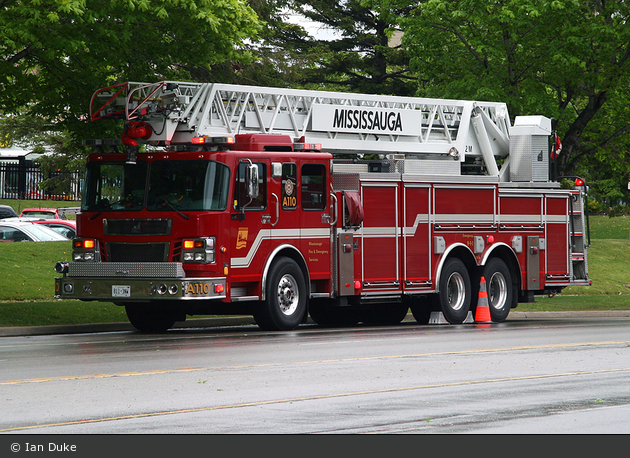 Mississauga - Fire & Emergency Services - Aerial 110
