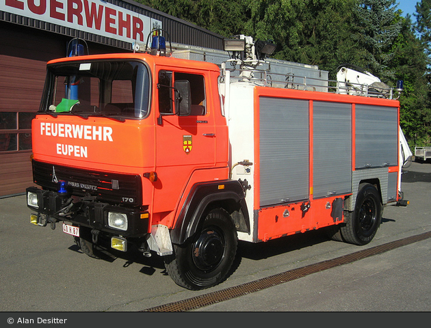 Eupen - Service Régionale d'Incendie - RW-Kran - 10/56-02 (a.D.)