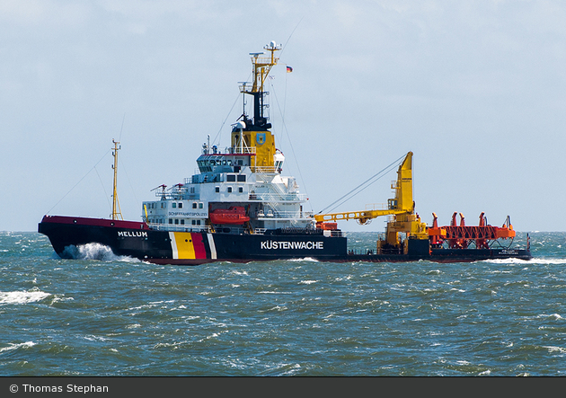 WSA Weser-Jade-Nordsee - Gewässerschutzschiff - Mellum