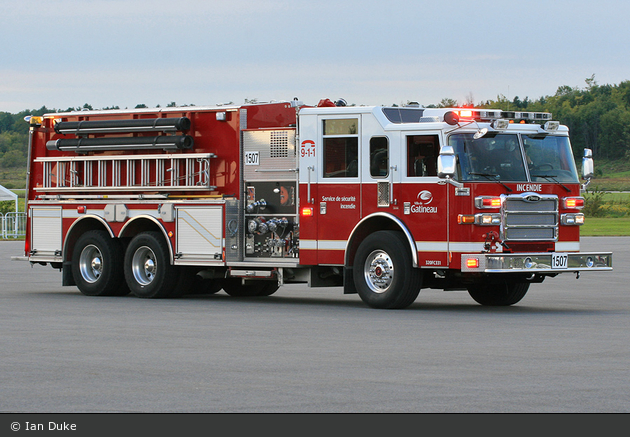 Gatineau - Service de Sécurité Incendie - Pumper - Unité 1507