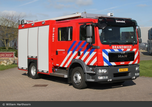 Dantumadeel - Brandweer - HLF - 02-4331