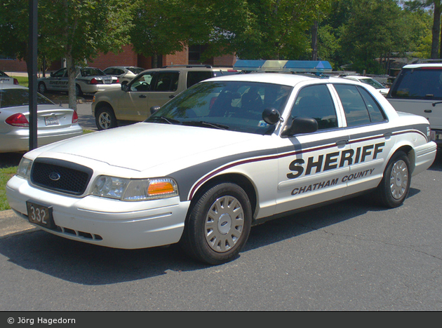 Pittsboro - Chatham County Sheriff's Office - Patrol Car 332