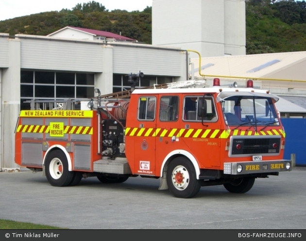 Wellington City - New Zealand Fire Service - Pump - Arapawa 2921