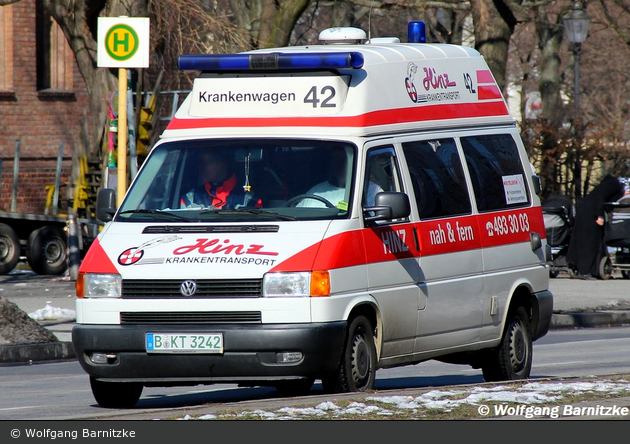 Krankentransport Hinz - KTW 42