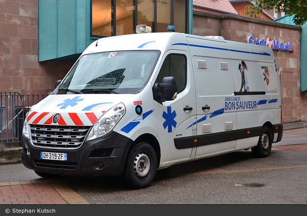 Vieux-Thann - Ambulances Bon Sauveur - RTW - ASSU - BA1