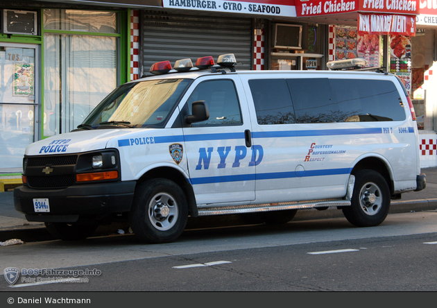 NYPD - Bronx - Police Service Area 7 - HGruKW 9344