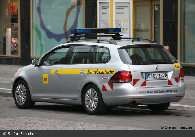 Berlin - Berliner Verkehrsbetriebe - Betriebsaufsicht (B-EV 1378)