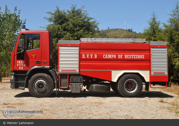 Campo de Besteiros - Bombeiros Voluntários - GTLF - VTTU 02