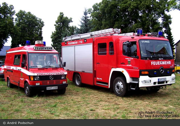 BB - FW Wandlitz - LF und VRW Basdorf