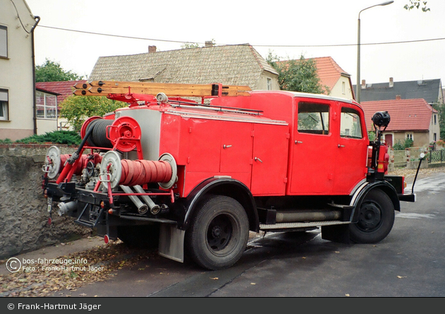 Zeithain - Sächsisches Feuerwehrmuseum - TLF 15 - Riesa