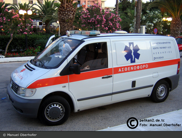 Rethymno - Rettungsdienst - KTW(?)