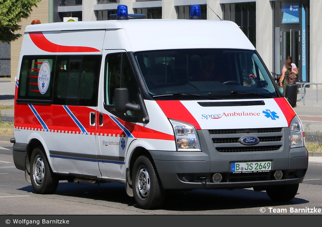 Krankentransport Spree Ambulance - KTW (B-JS 2649)