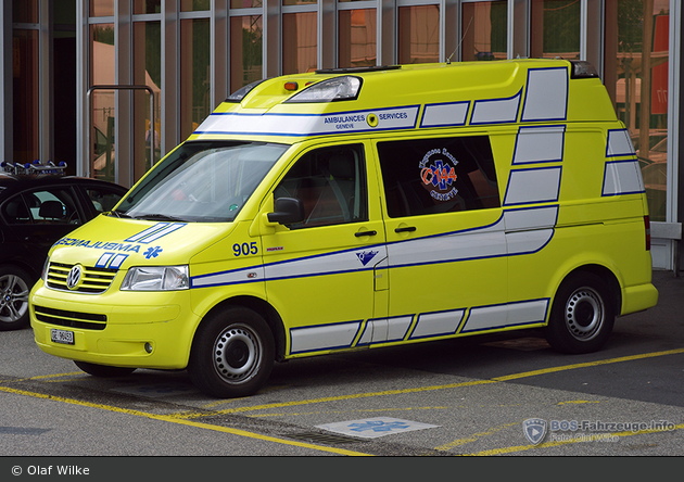 Genève - Ambulances Services - KTW 905