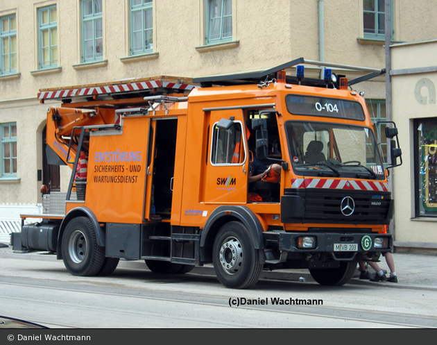 München - Münchner Verkehrsgesellschaft - Turmdrehwagen - O-104