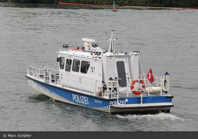 Basel - KaPo Basel-Stadt - Polizeipatrouillenboot „Basilea II“
