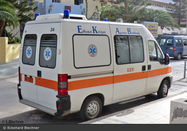 Rethymno - E.K.A.B. Ambulance - RTW - 34