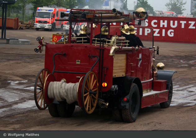 Winnenden - Feuerwehrmuseum Winnenden - Automobilspritze Benz-Gaggenau