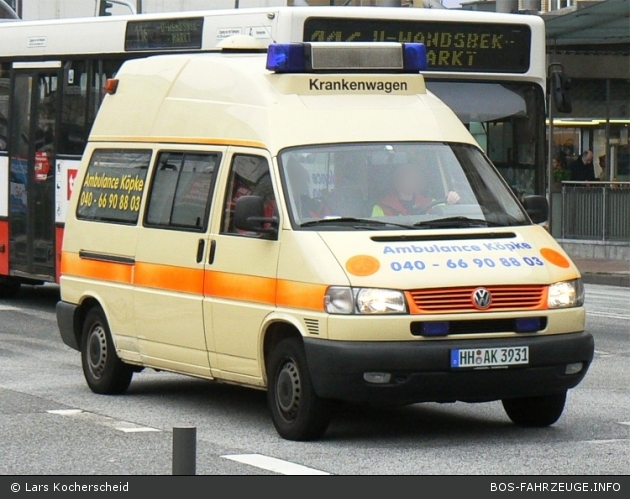 Ambulance Köpke - KTW (a.D.) (HH-AK 3931)