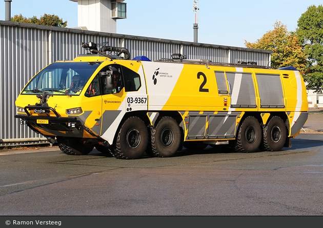 Tynaarlo - Luchthavenbrandweer Groningen Airport Eelde - FLF - 03-9367