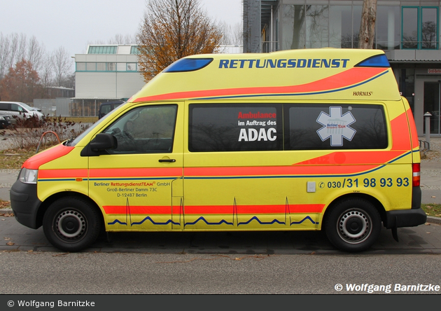 Krankentransport Berliner Rettungsdienst Team - BRT-6 KTW
