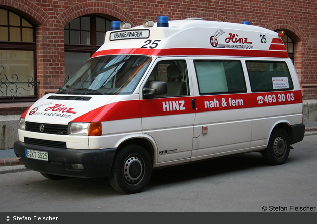 Krankentransport Hinz - KTW 25 (a.D.)