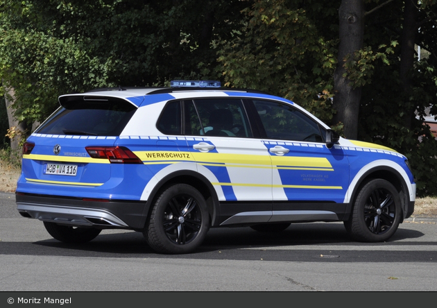 VW Werk Kassel-Baunatal - Werkschutz - Streifenwagen