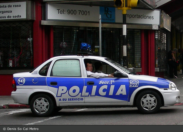 Montevideo - Policia - FuStW - 143