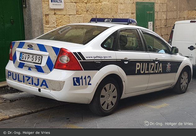Floriana - Malta Police Force - Traffic Section - FuStW