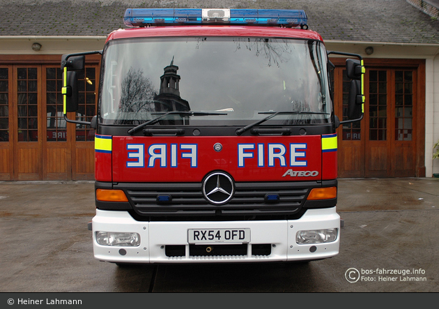 London - Fire Brigade - FRU 12