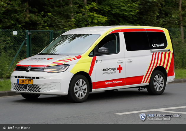 Luxembourg-Hollerich - Croix-Rouge Luxembourgeoise - Service Ambulances - MZF - 01/17