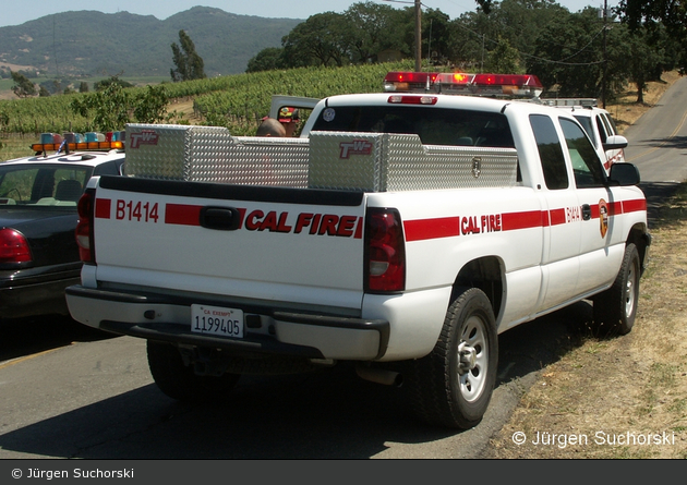 Saint Helena - California Department of Forestry and Fire Protection - Battalion 1414