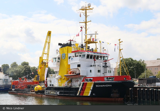WSA Lübeck - Gewässerschutzschiff - Scharhörn